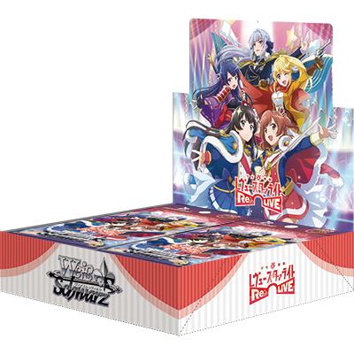 Revue Starlight -Re LIVE- - Weiss Schwarz Card Game - Booster Box, Franchise: Revue Starlight -Re LIVE-, Brand: Weiss Schwarz, Release Date: 2019-11-08, Type: Trading Cards, Cards per Pack: 9, Packs per Box: 16, Nippon Figures
