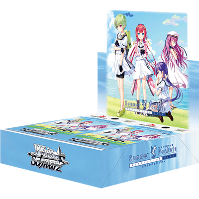 Summer Pockets REFLECTION BLUE - Weiss Schwarz Card Game - Booster Box, Franchise: Summer Pockets REFLECTION BLUE, Brand: Weiss Schwarz, Release Date: 2020-10-30, Trading Cards, Cards per Pack: 1 pack of 9 cards for 400 yen + tax, Packs per Box: 16 packs for 6,400 yen + tax, Nippon Figures