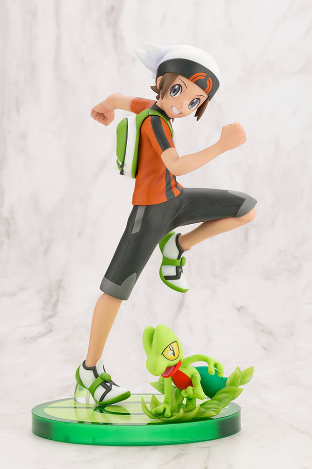 Pokémon - Brendan with Treecko ARTFX J - 1/8 Scale (Kotobukiya)