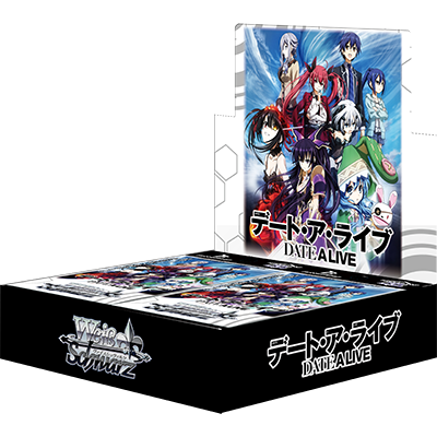 Date A Live - Weiss Schwarz Card Game - Booster Box, Franchise: Date A Live, Brand: Weiss Schwarz, Release Date: 2020-07-10, Type: Trading Cards, Cards per Pack: 1 pack of 9 cards for 400 yen + tax, Packs per Box: 16 packs per box for 6,400 yen + tax, Nippon Figures
